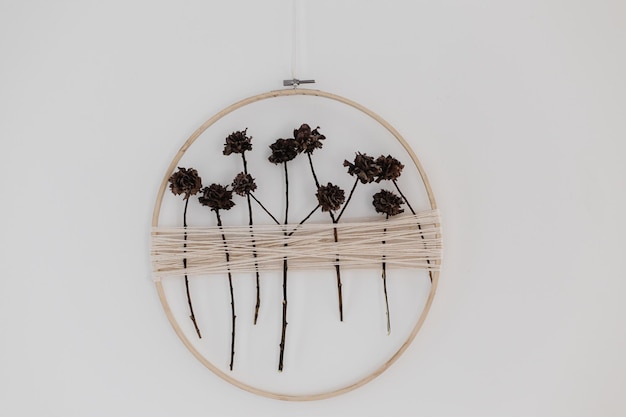 embroidery framed artwork